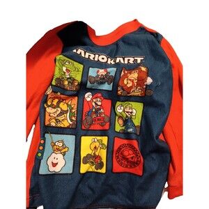 mario kart pajama shirt size 6/7